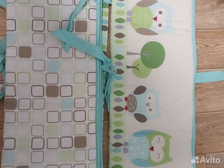 Бортики в детскую кроватку