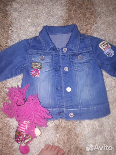 Куртка джинсовая mothercare