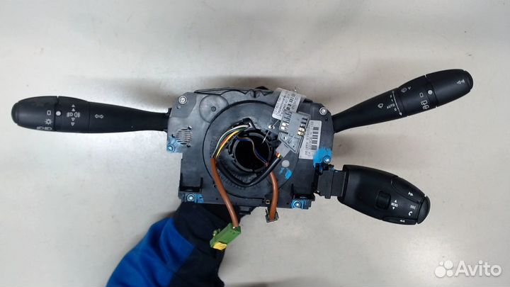 Переключатель поворотов и дворников Peugeot 407, 2006