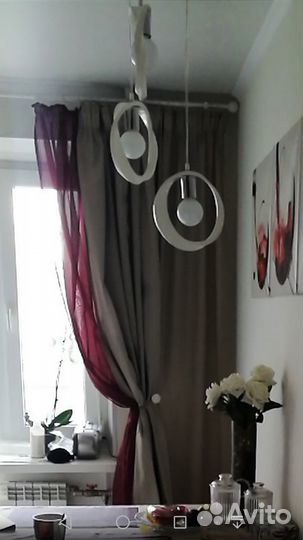 Люстра подвесная потолочная