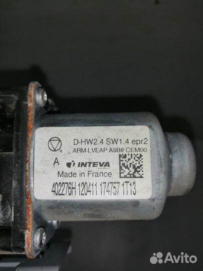 Стеклоподъемник передний правый Citroen C4 2