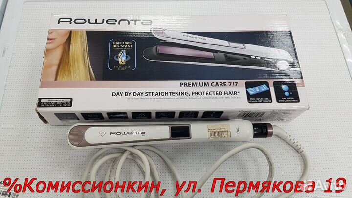 Выпрямитель волос Rowenta новый