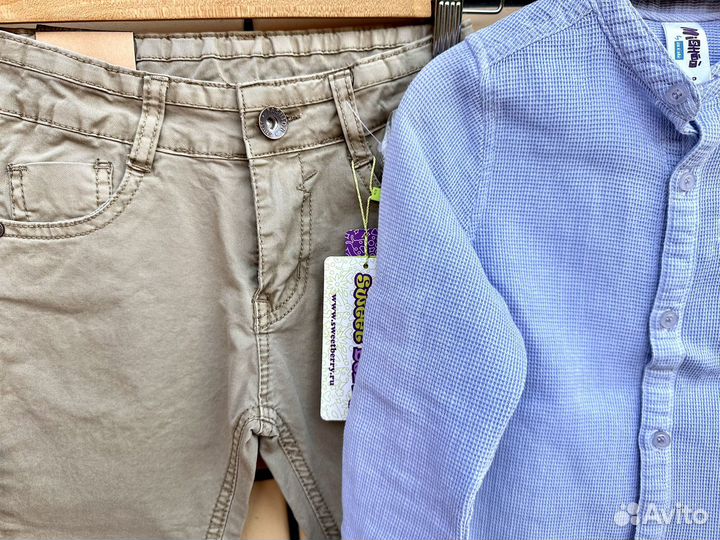 Новые штаны и рубашка костюм Италия 98 104