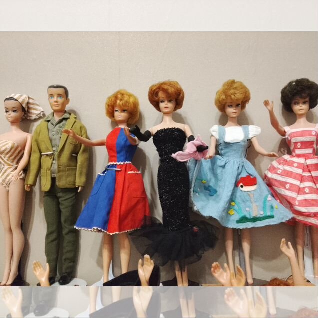 Bubble cut Barbie 60x