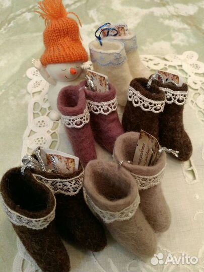 Валеночки-шептуны. Ручная работа
