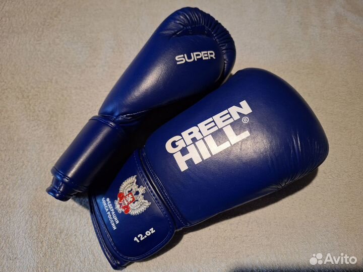 Боксёрские перчатки Green Hill Super