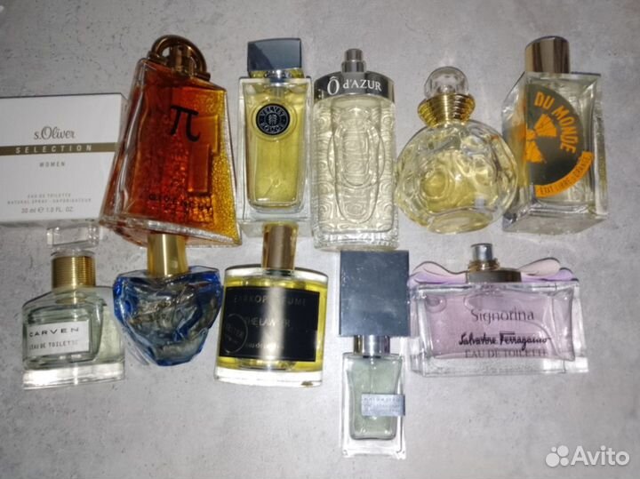 Парфюмерия остатки во флаконах