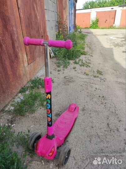 Самокат детский трехколесный