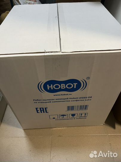 Робот пылесос hobot legee D8 с базой LuLu NEW