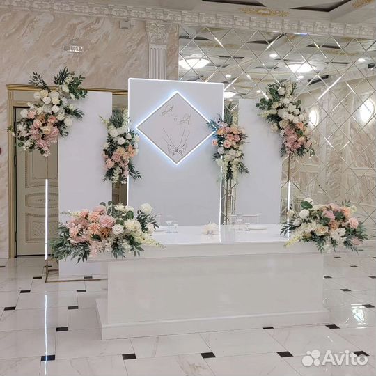 Фотозона Оформление свадьбы