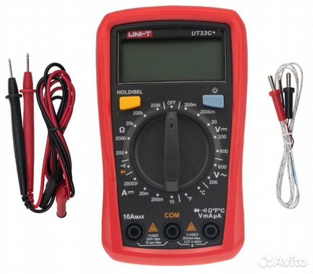 Мультиметр UNI-T UT-33С+