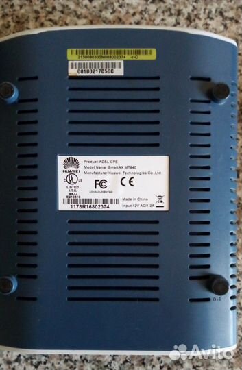 Adsl маршрутизатор Huawei SmartAX MT840
