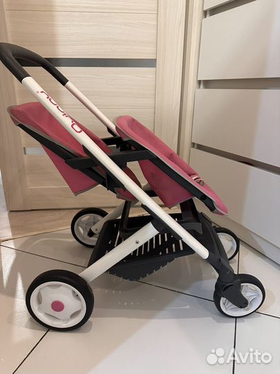 Коляска для 2 кукол Smoby Quinny