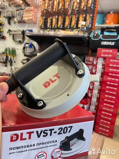 Присоска помповая DLT VST-207 Mini, 7 дюймов, 110к