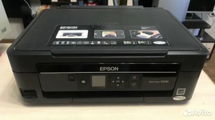 Мфу epson stylus sx230, принтер