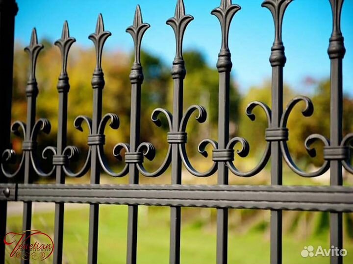 H2Заборы кованные 2D на заказ 1м/h2 p/p pstr