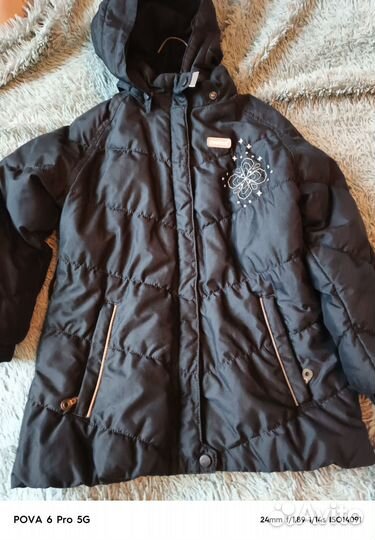 Курточка для девочки демисезонная 104, фирма reima