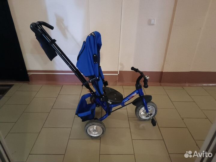 3х колесный велосипед с ручкой