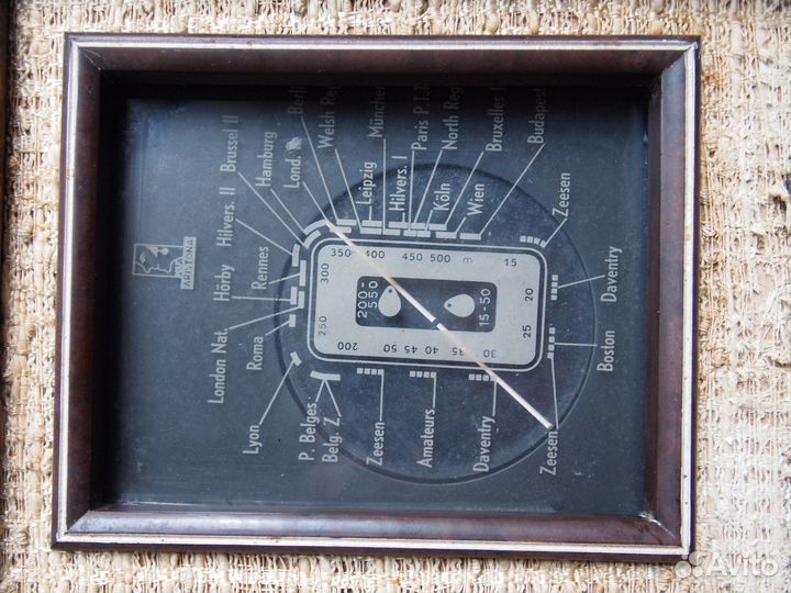 Радио. старинное ламповое aristona