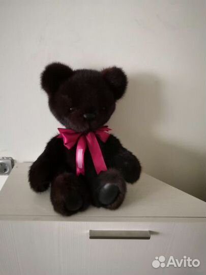 Игрушка из натурального меха норки Мишка