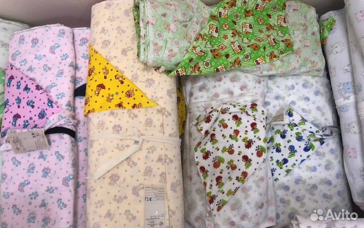 Ткань фланель теплая детская Авито доставка
