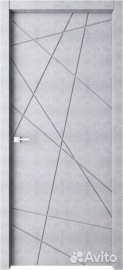 Дверь межкомнатная Геометрия Экошпон