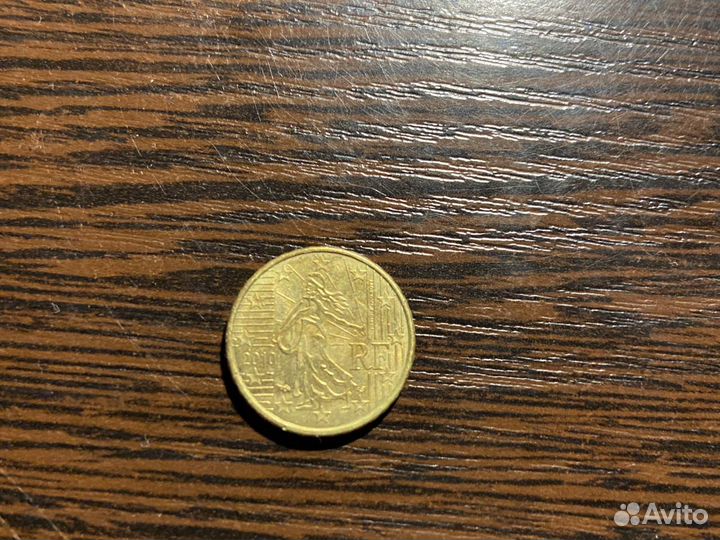 Монета 10 Euro Cent (2010 года)