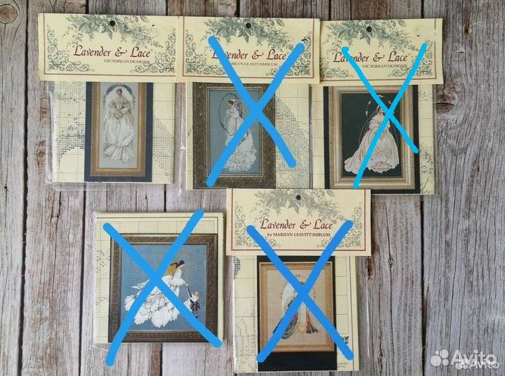 Схема для вышивания крестом Lavender Lace