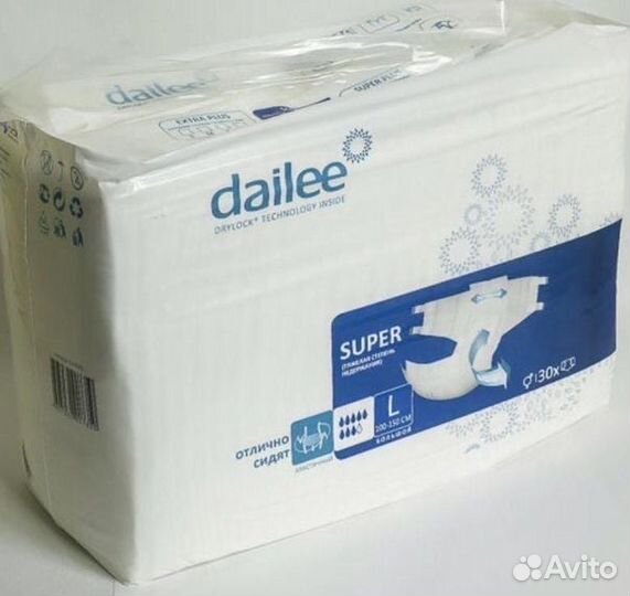 Памперсы для взрослых dailee