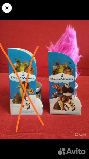 Игрушка DreamWorks в бакале розочка