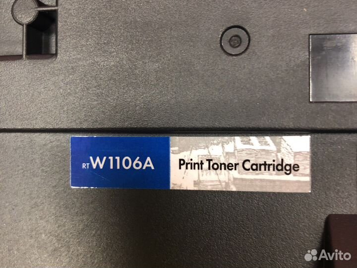Картридж w1106A,бу