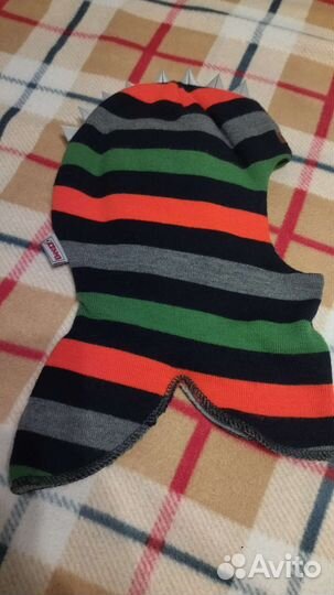 Шапка шлем beezy зимняя