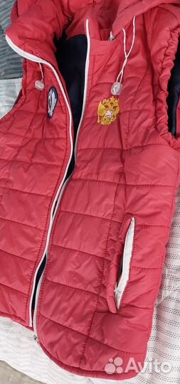 Жилетка для мальчика утепленная