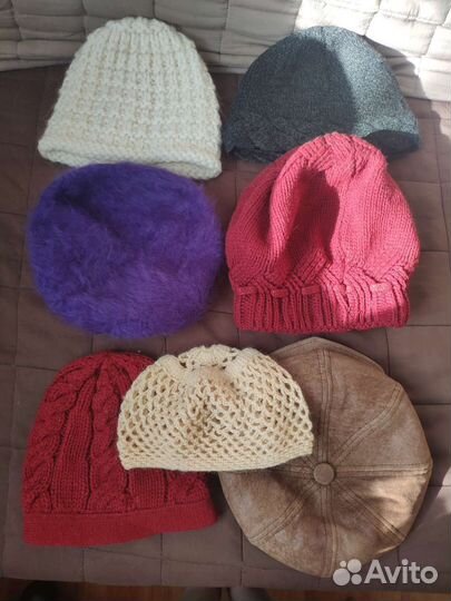Шапки пакетом б/у