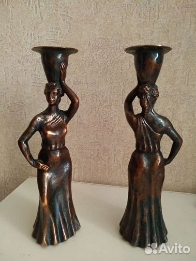 Подсвечник медь