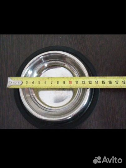 Миски для кошек металлические