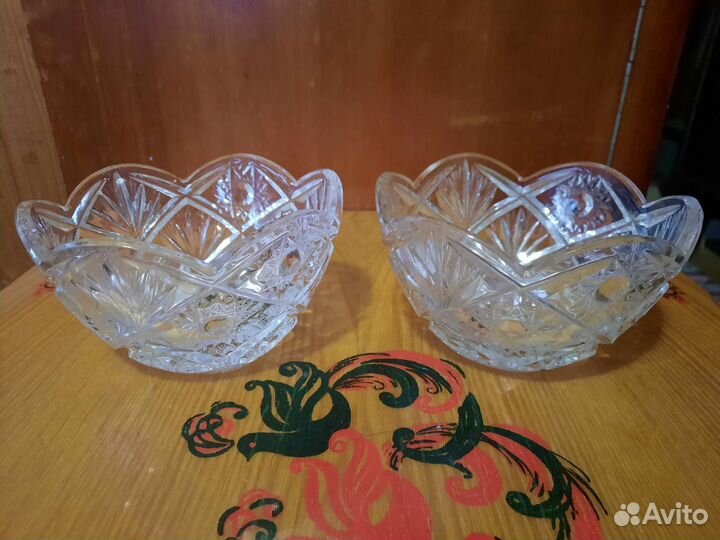 Хрустальная посуда СССР