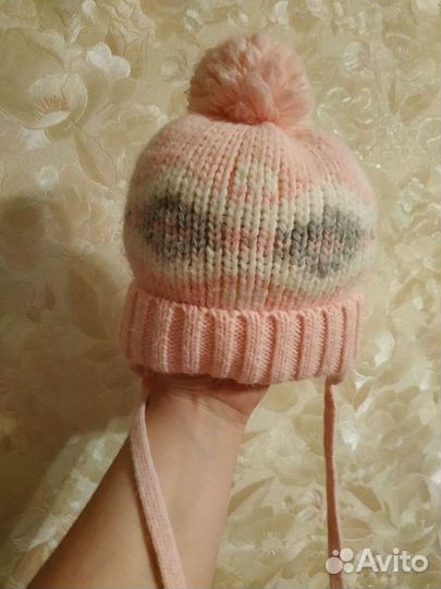 Зимняя шапка для девочки