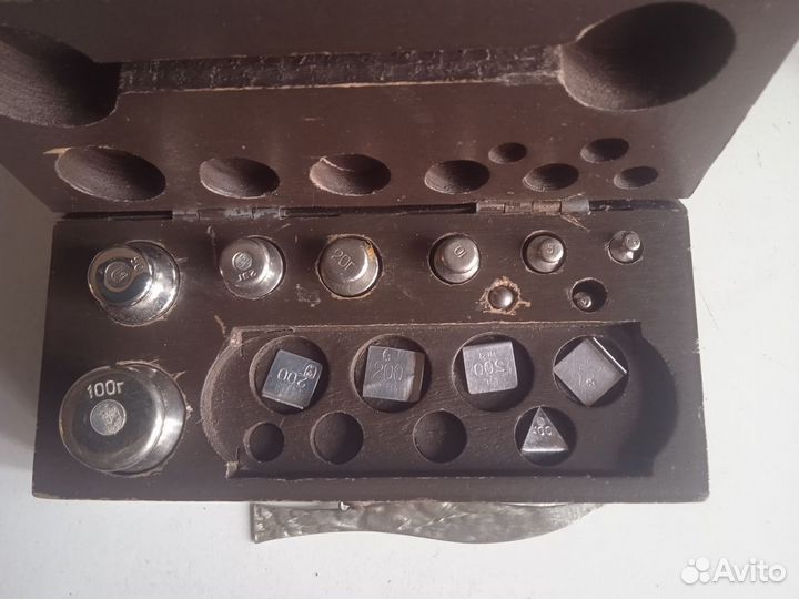 Набор аптечных гирь СССР 60- х годов