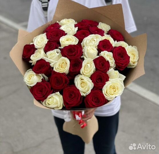 Цветы, 101 51 21 роза букеты