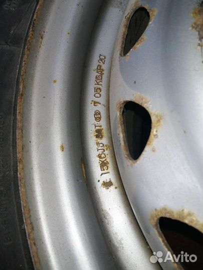 Зимние колеса r15 195/65