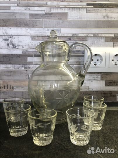 Графин, рюмки/штоф