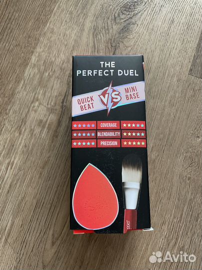 Набор (кисть + спонж)