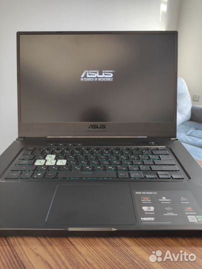 Ноутбук asus TUF Dash F15 fx516pm-HN090 (RTX 3060)