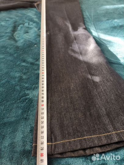 Джинсы женские широкие 46 размер