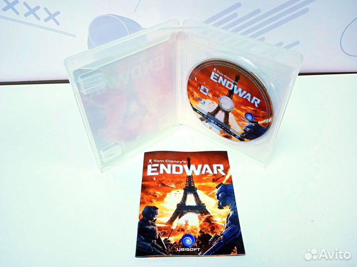 Диск для PS3 Tom Clancy's: End War б/у с гарантией