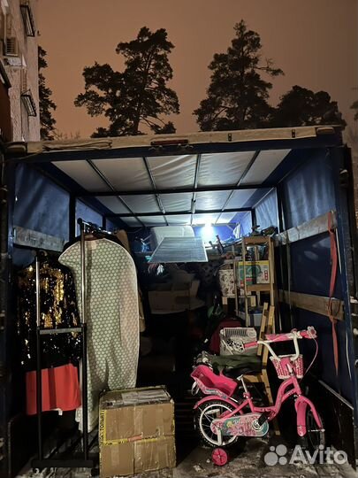 Переезды грузчики, газель