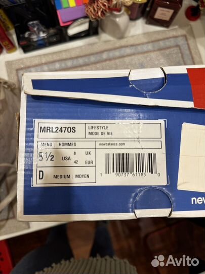 Кроссовки new balance