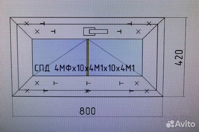 Окно пвх в наличии