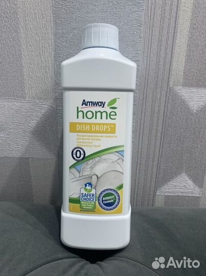 Амвей Жидкость для мытья посуды 1 литр Dish Drops
